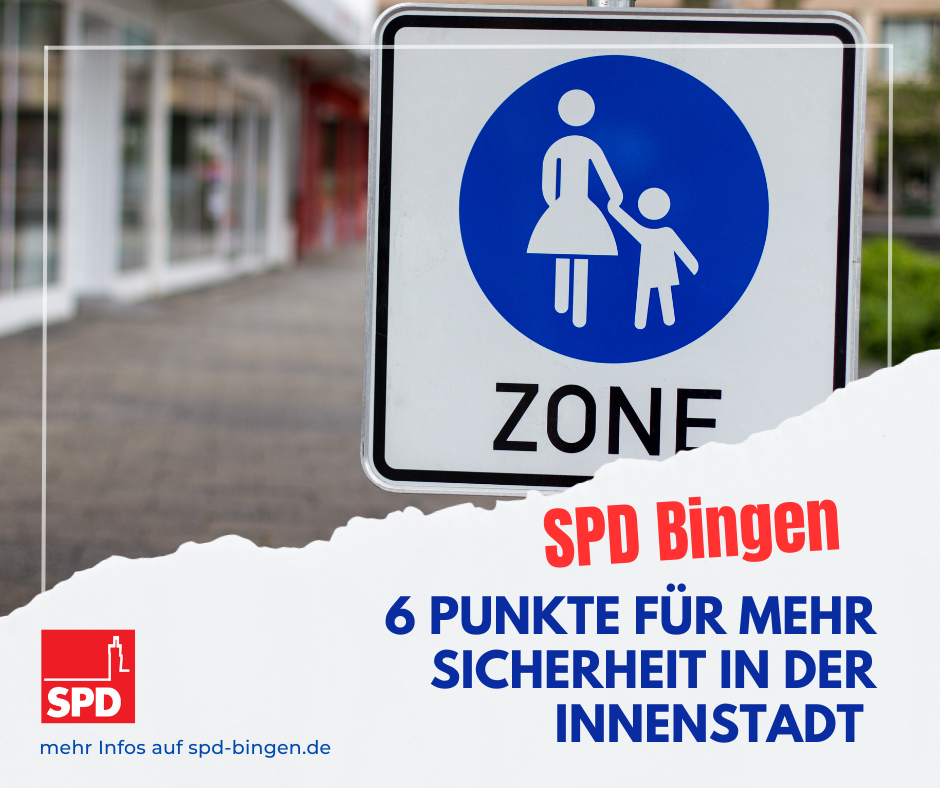 6 Punkte für mehr Sicherheit in der Innenstadt